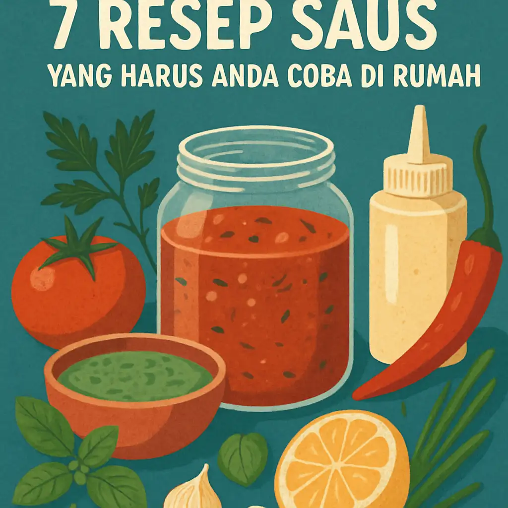 Rasa Buatan Sendiri: 7 Resep Saus yang Harus Anda Coba di Rumah