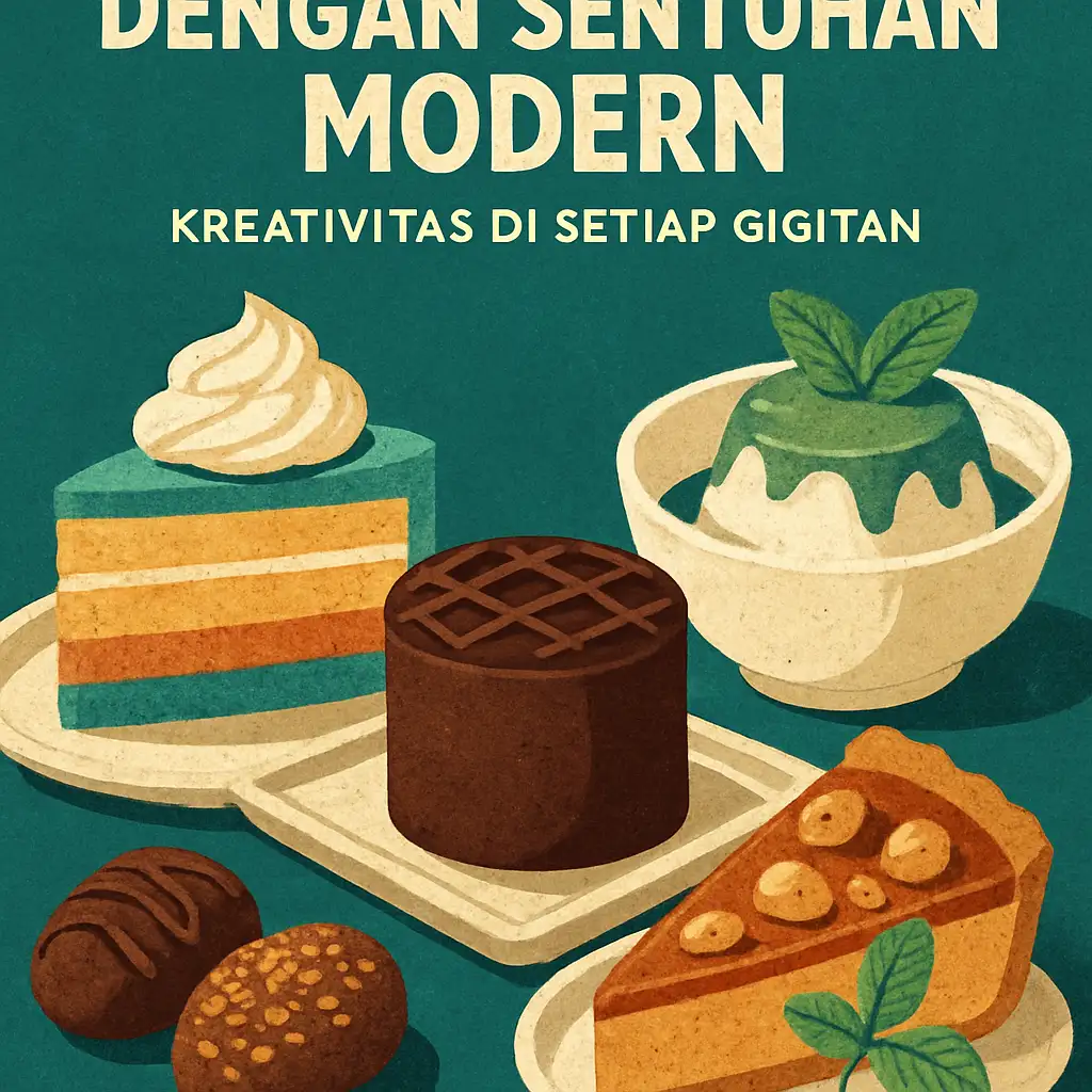 Makanan Penutup dengan Sentuhan Modern: Kreativitas di Setiap Gigitan