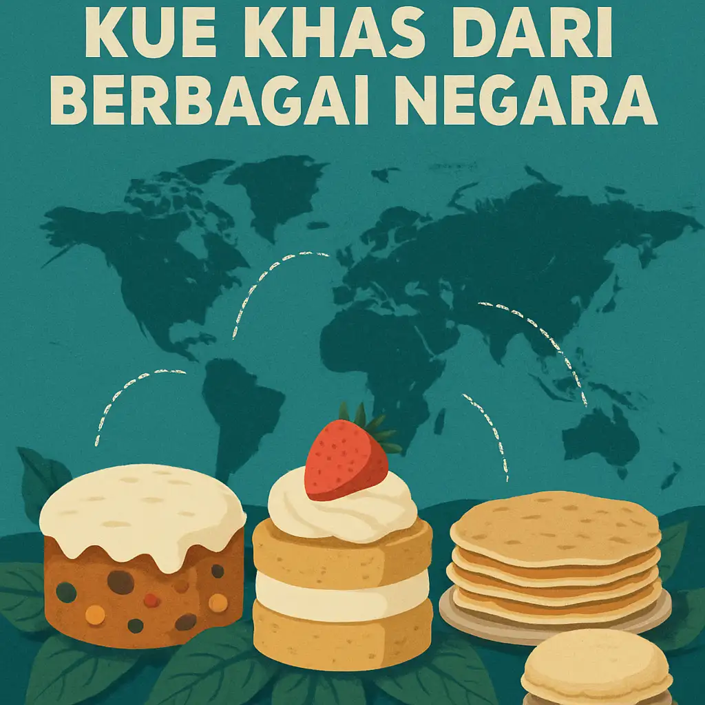 Menelusuri Asal Usul Kue Khas dari Berbagai Negara
